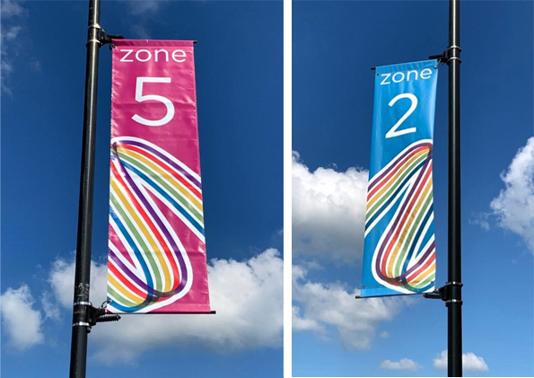 A comprehensive wayfinding plan can be both functional and aesthetically-pleasing